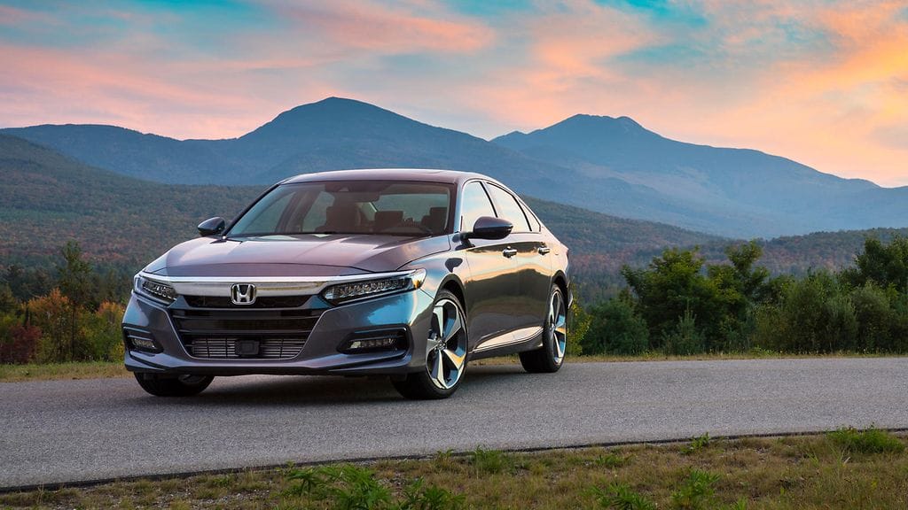 Vuosimallin 2018 Honda Accord.