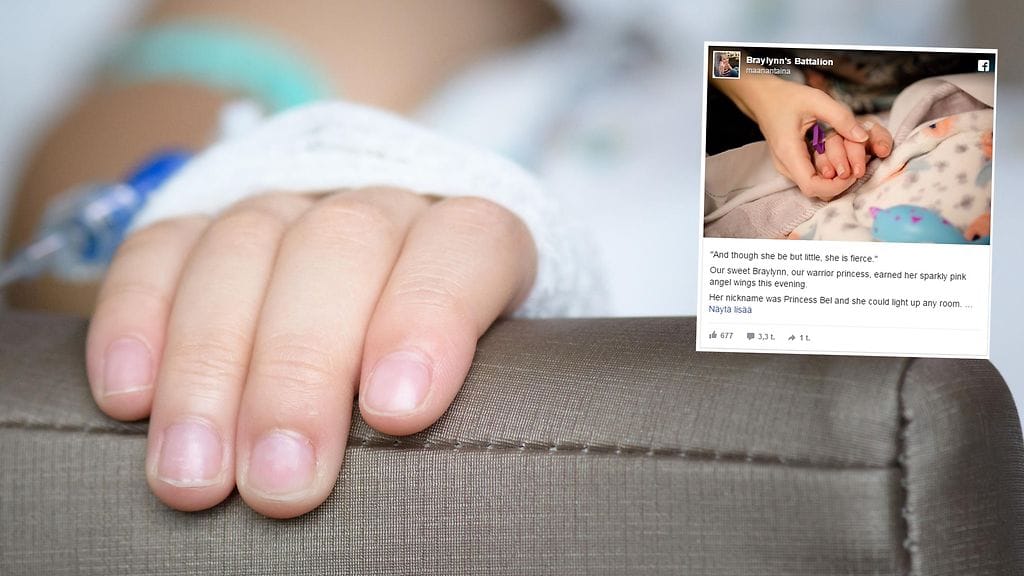 Viisivuotiaan Braylynn Lawhonin taistelu on nyt päättynyt.