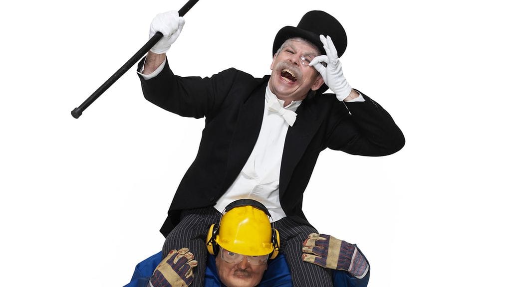 Timo Lavikaisen sketsihahmo Bjarne "Mursu" Walrus sai yleisöltä lämpimän vastaanoton.