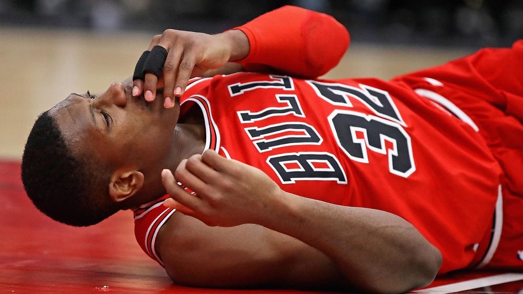 Kris Dunn koki kovia.