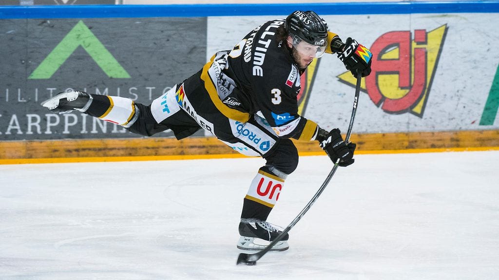 Charles Bertrandin ruuti on ollut kuivaa tämän kauden SM-liigassa.