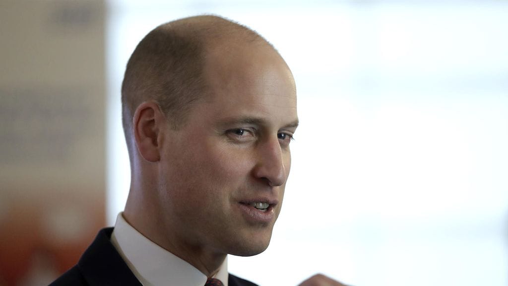 Prinssi William edusti itsevarmana uudessa tyylissään torstaina 18. tammikuuta.