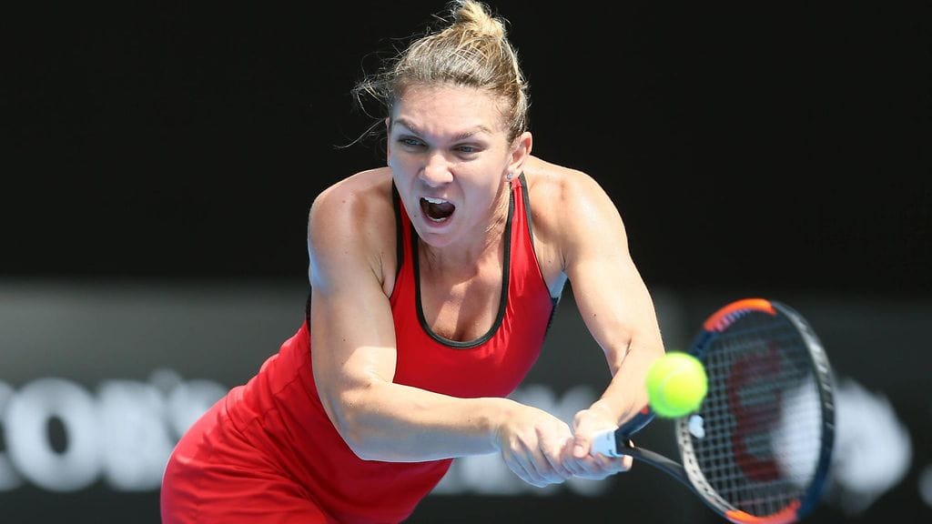 Simona Halep selviytyi maratonottelusta voittajana.