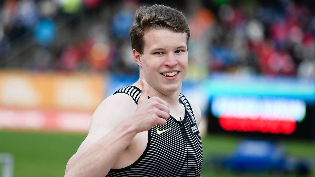 Samuel Purola avasi kautensa komealla tavalla. Arkiostokuva.