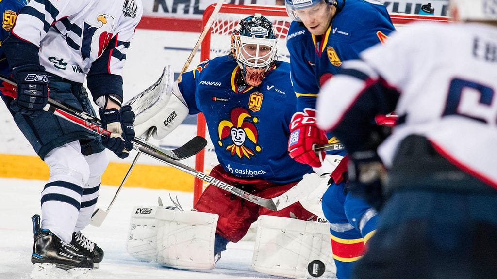 Karri Rämö aloittaa tänään Jokerien maalilla.