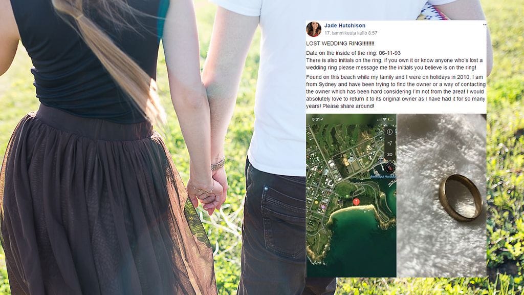 Facebook auttoi Lynnette Schaeferia saamaan rakkaan sormuksen takaisin.