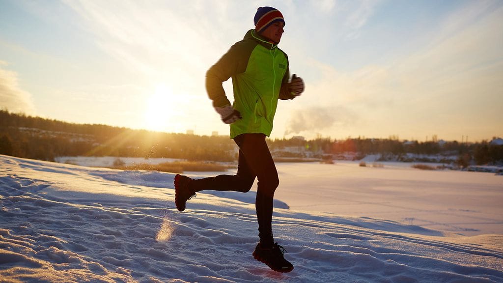 Liikunta tekee hyvää myös mielenterveydelle. Kuvituskuva.