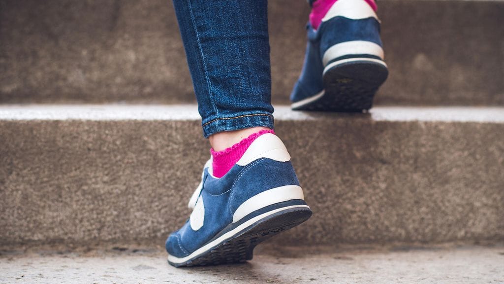 Jo se, että jaksat kävellä rappusia, kertoo paljon terveydentilastasi.