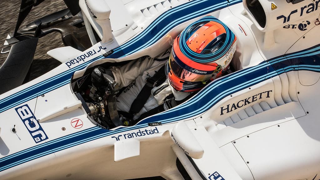 Robert Kubica Williams-autossa.