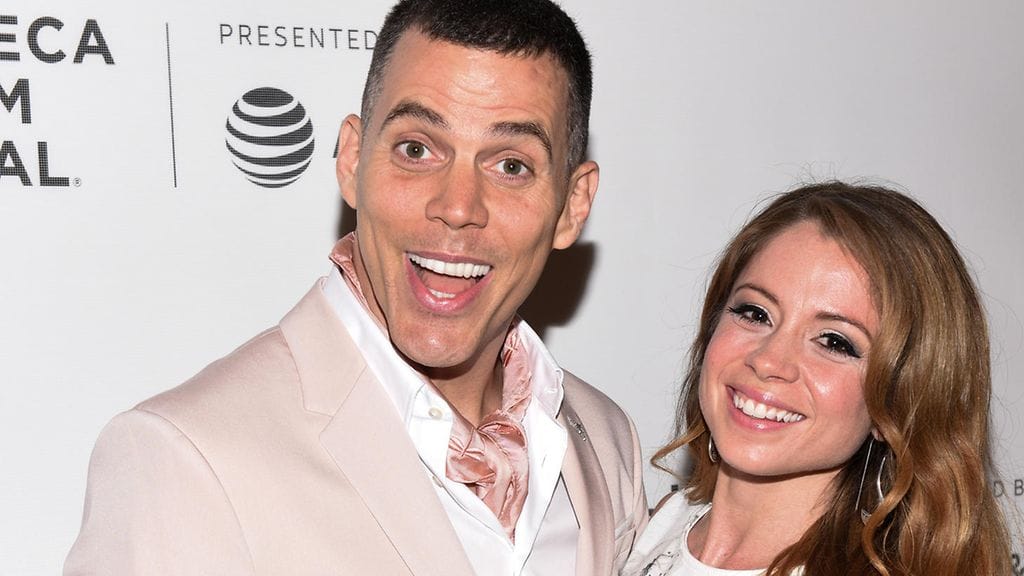 Steve-O ja Lux Wright huhtikuussa 2017.