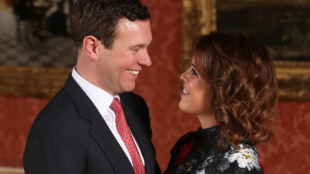 Prinsessa Eugenie ja hänen miesystävänsä Jack Brooksbank.