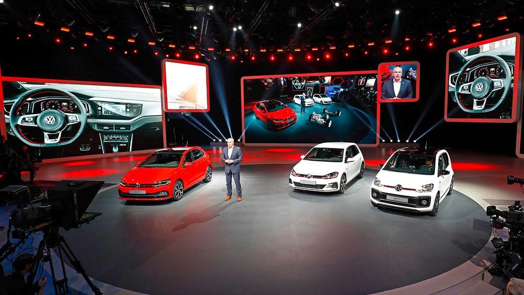 Volkswagenin GTI-mallisto.