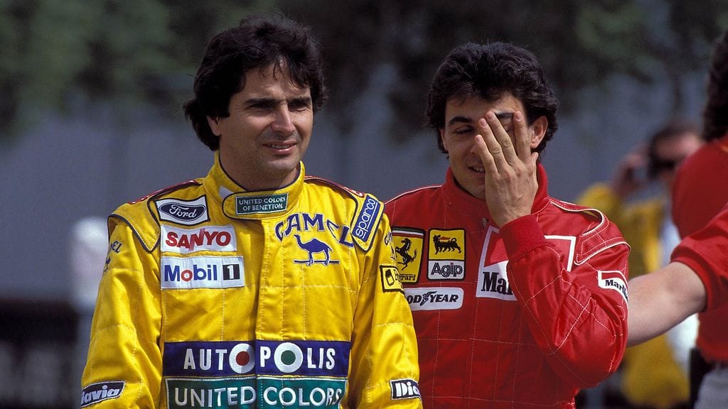 Nelson Piquet ja Jean Alesi