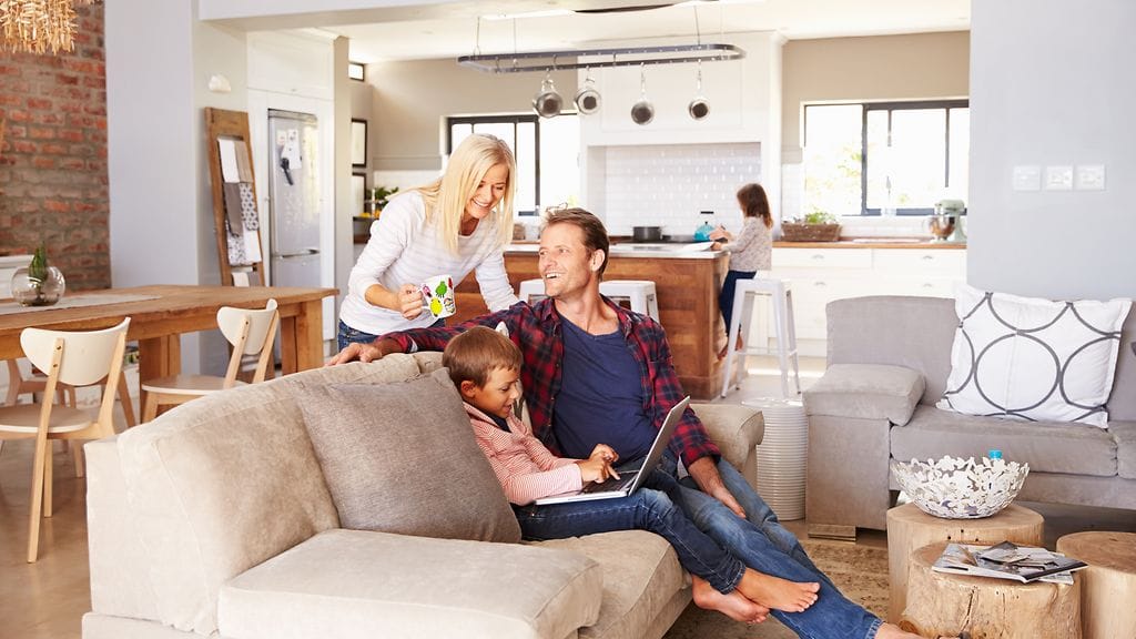 Suomalaiset suosivat sisustuksessa vaaleita sävyjä. Kuvituskuva.