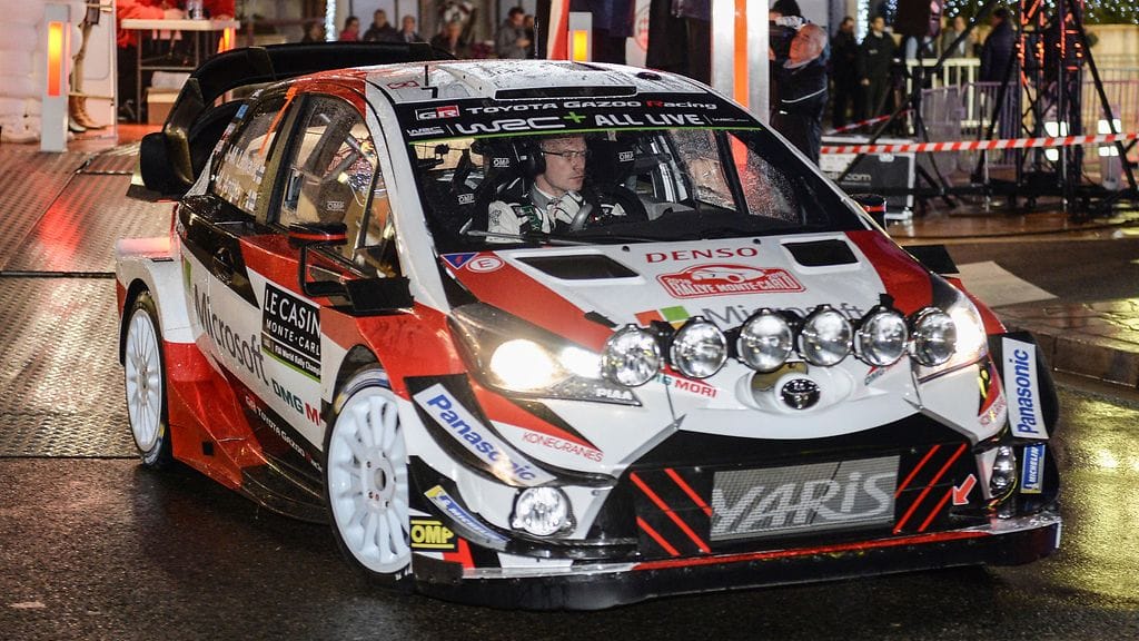 Jari-Matti Latvala on vaikeuksissa Monte Carlossa.