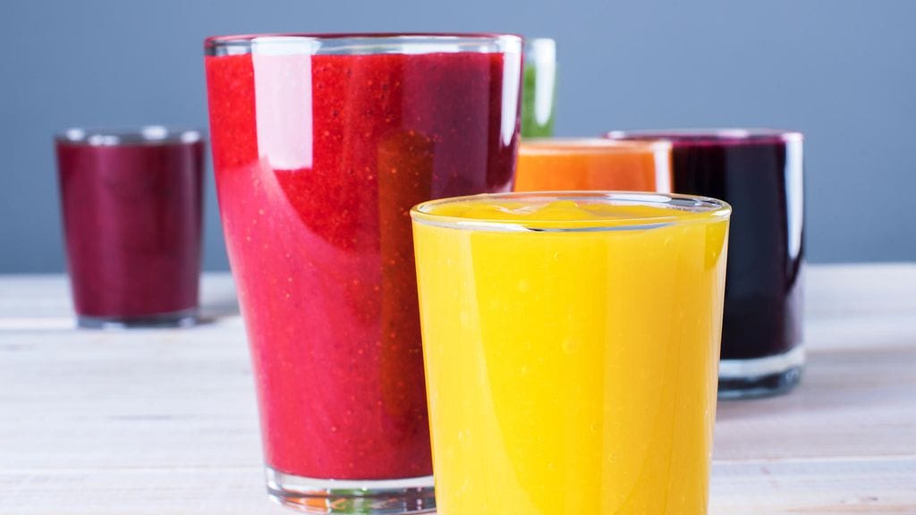 Smoothie on lääkärin mukaan mehua huomattavasti parempi vaihtoehto.