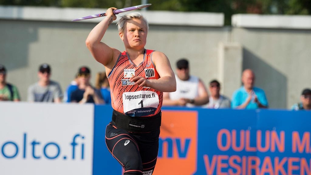 Oona Sormusen ura keihäänheittäjänä on paketissa.