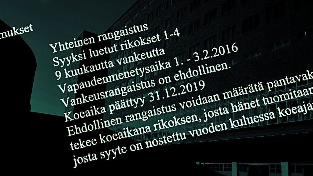 Helsingin käräjäoikeus antoi jutussa päätöksen perjantaina.