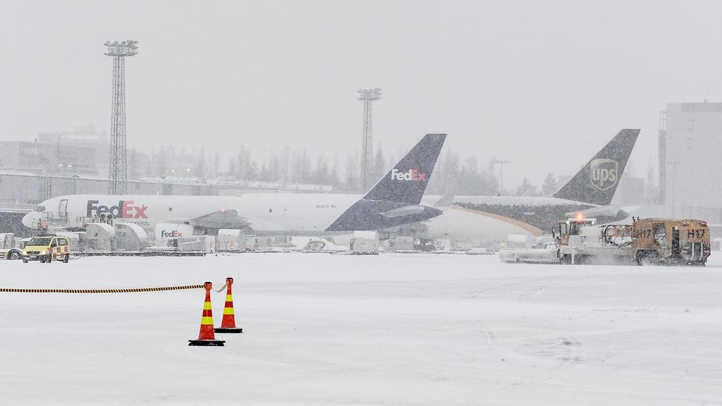 Finavian tietojen mukaan säätilanne on haastava useilla Euroopan lentoasemilla.
