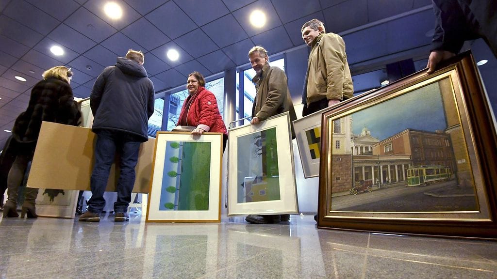 Postin taidemyynti 3