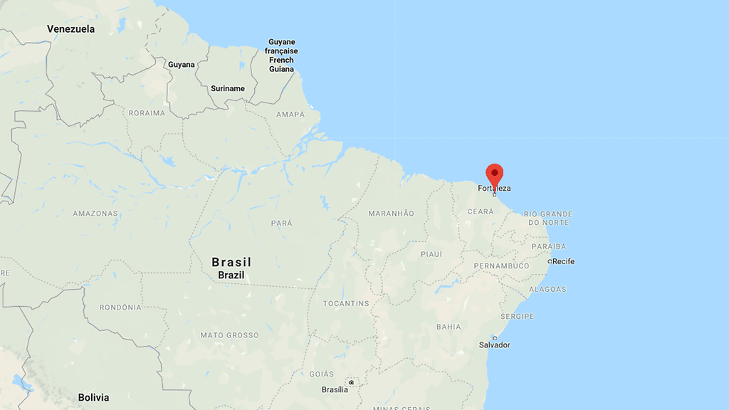 Ammuskelu sattui Fotalezassa Brasilian koillisrannikolla.