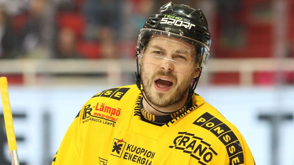 KalPa-kapteeni Tommi Jokinen oli pettynyt Jukurit-tappion jälkeen.