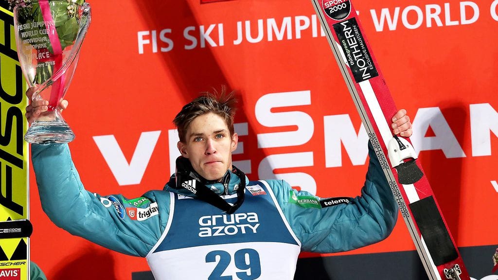 Anze Semenic hyppäsi uransa ensimmäiseen voittoon.