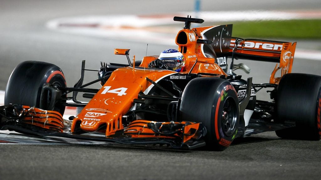 Fernando Alonso McLarenilla kaudella 2017