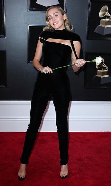 Miley Cyrus Grammy-gaalassa 28.1.2018 3
