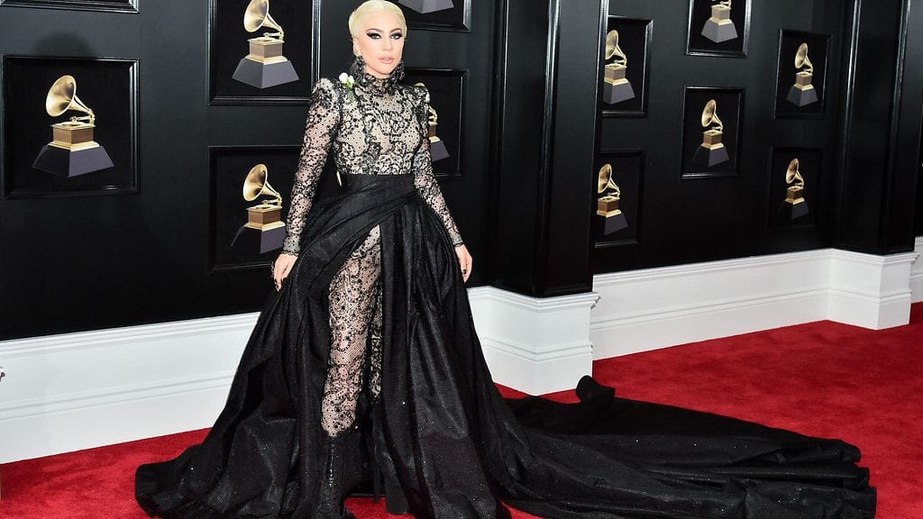 Lady Gaga Grammy-gaalassa 28.1.2018 1