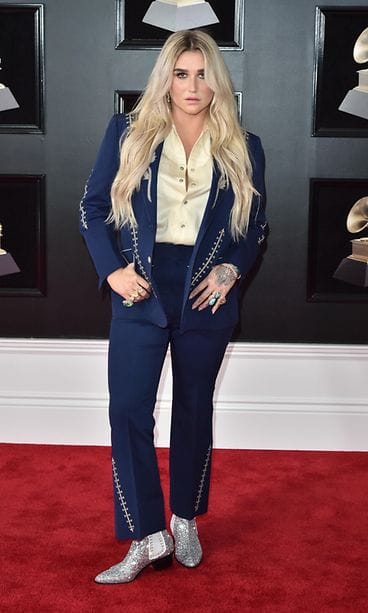 Kesha Grammy-gaalassa 28.1.2018 (1)