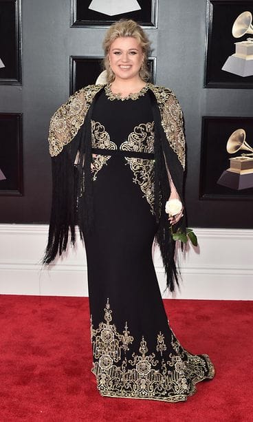 Kelly Clarkson Grammy-gaalassa 28.1.2018