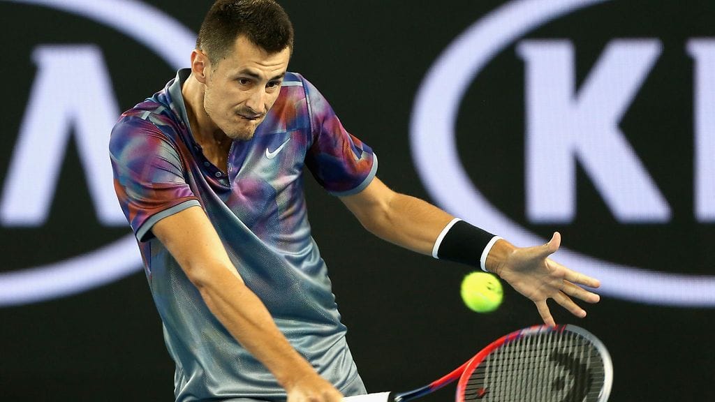 Bernard Tomic on tenniskenttien rääväsuu.