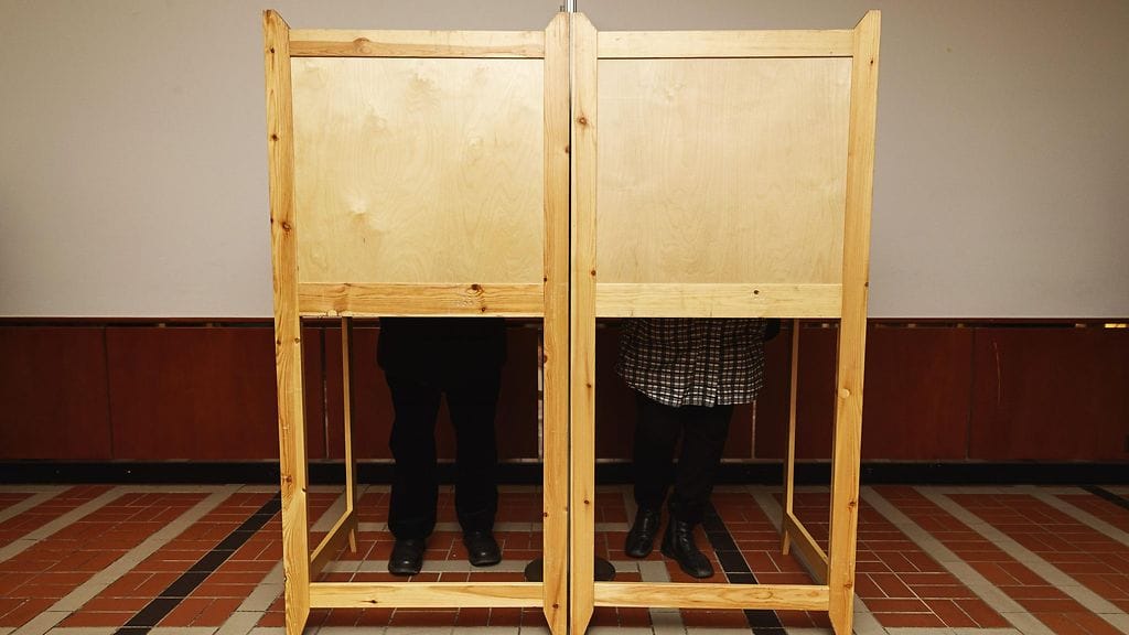 Presidentinvaalien 2018 ensimmäisen kierroksen ennakkoäänestystä postin ennakkoäänestyspisteellä Helsingissä keskiviikkona 17. tammikuuta 2018.