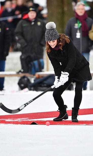 Herttuatar Catherine Tukholmassa 30.1.2018 2