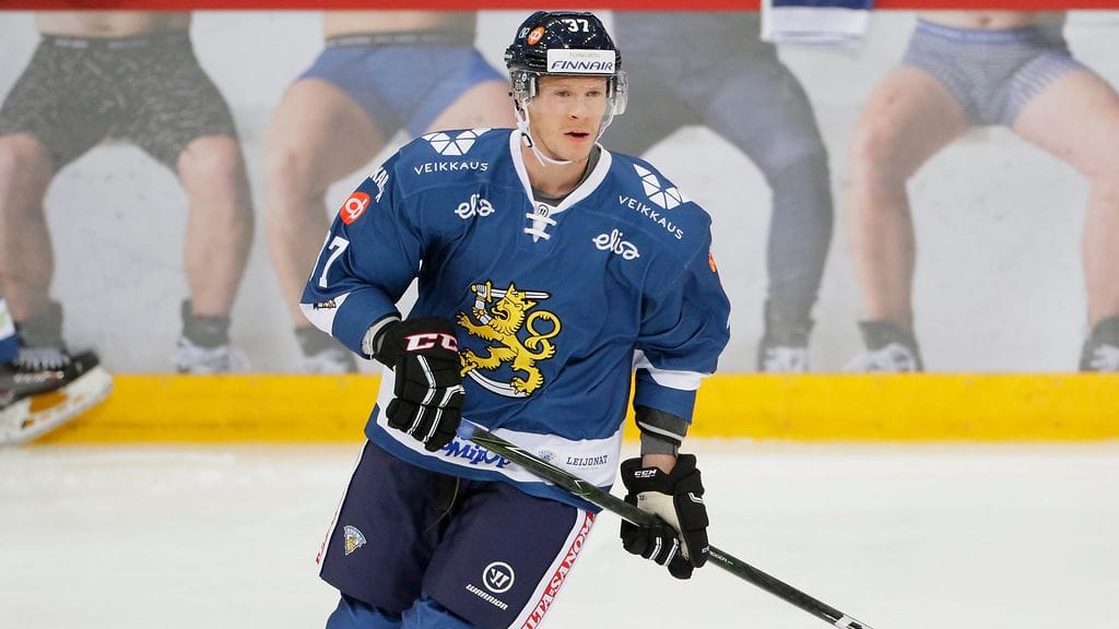 Mika Pyörälä kuuluu Leijonien olympiajoukkueeseen.