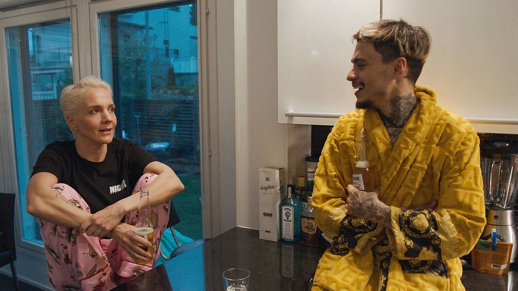 Maria Veitola ja Mikael Gabriel.