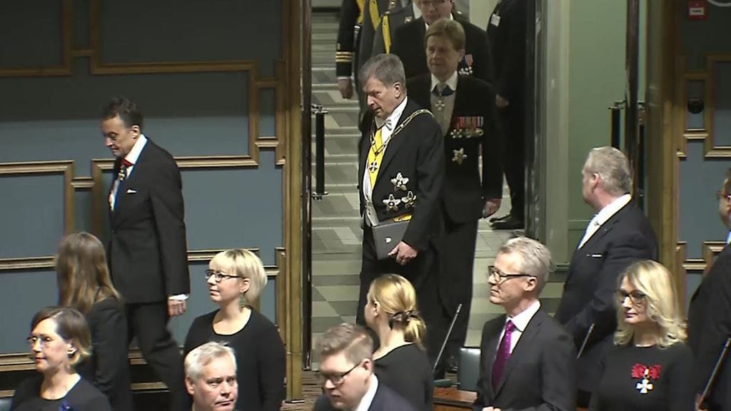 Sauli Niinistö virkaanastujaiset