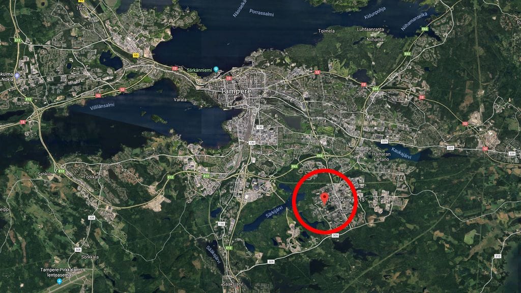 Jalitsu-halli sijaitsee Tampereen Hervannassa.