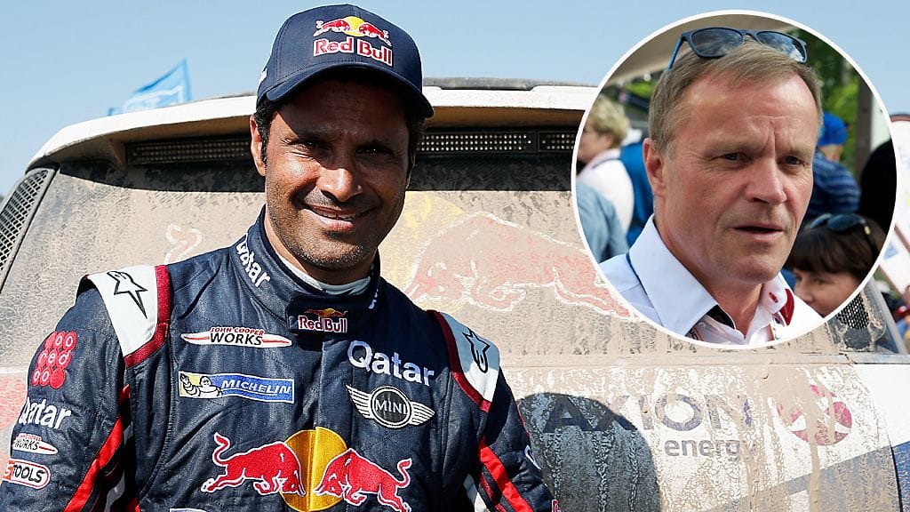 Nasser Al-Attiyah saattaa päästä Tommi Mäkisen johtaman Toyota-rallitallin auton rattiin.