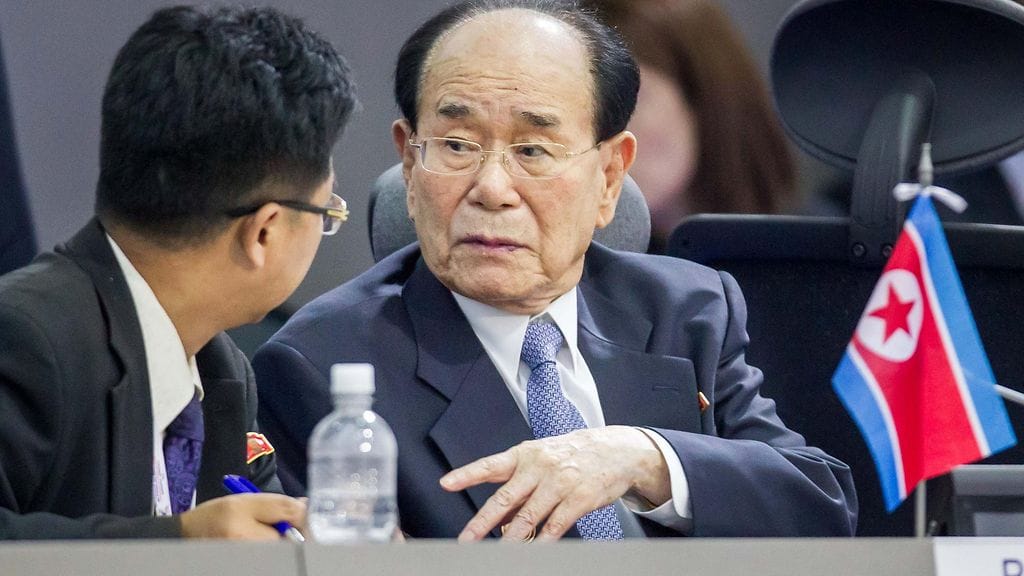 Kim Yong-nam.