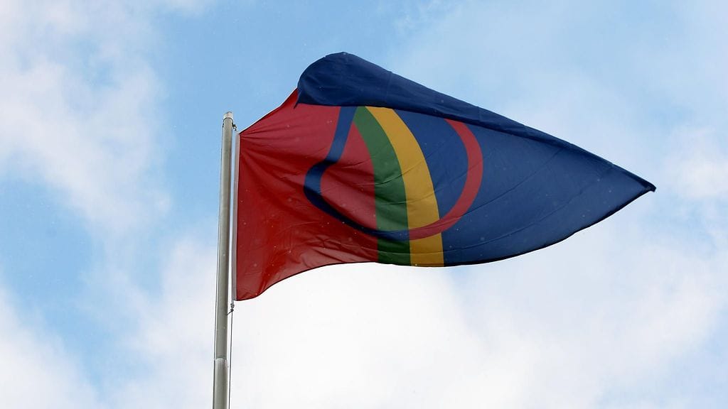 Kansallispäivä on yksi saamelaisten liputuspäivistä.