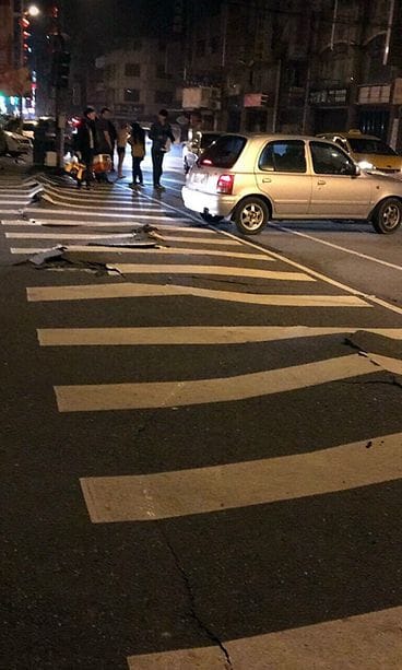 AOP Taiwan maanjäristys Hualien