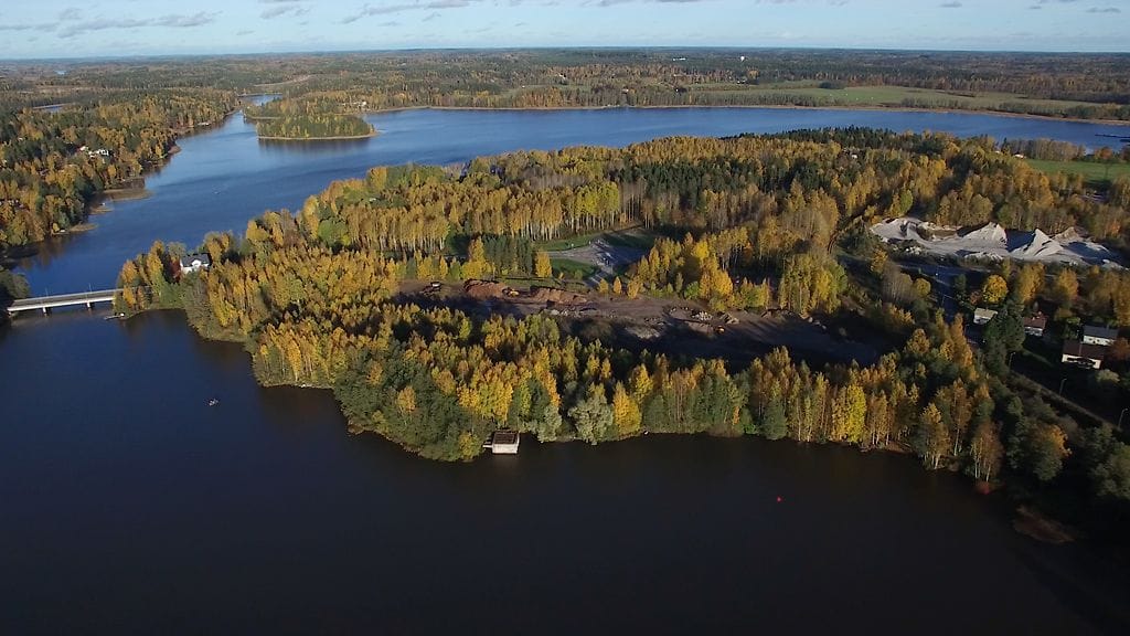 Lohja Hiidensalmi, tuleva asuntomessualue //kuva: kaupallinen yhteistyö