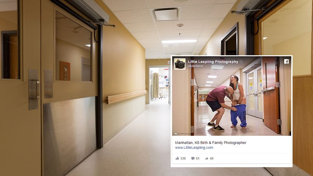 Viiden lapsen äiti ei ehtinyt käytävää pidemmälle, kun kuudes lapsi syntyi jo lattialle.