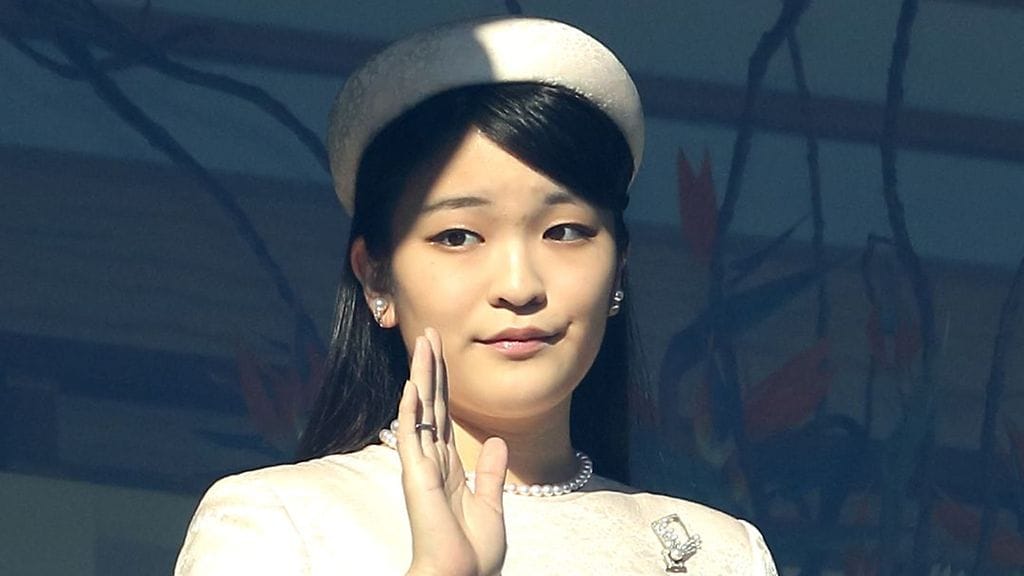 Japanin prinsessa Mako lykkää häitään