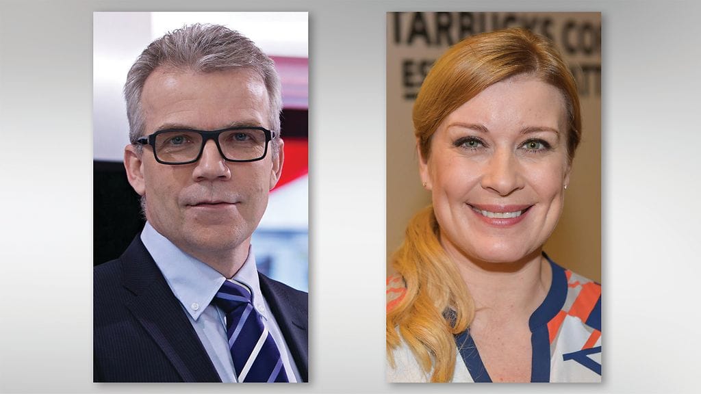 Kirsi Alm-Siira ja Keijo Leppänen