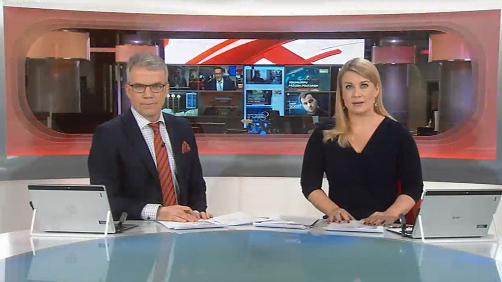 MTV Uutisten uutisankkurit Keijo Leppänen ja Kirsi Alm-Siira heittäytyivät villiksi