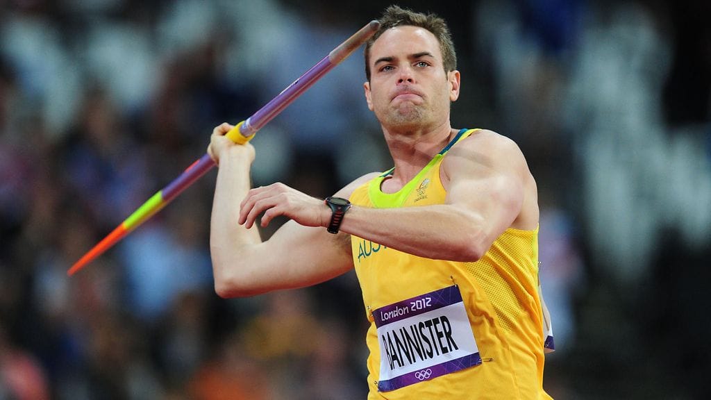 Jarrod Bannister Lontoon olympialaisissa kesällä 2012.