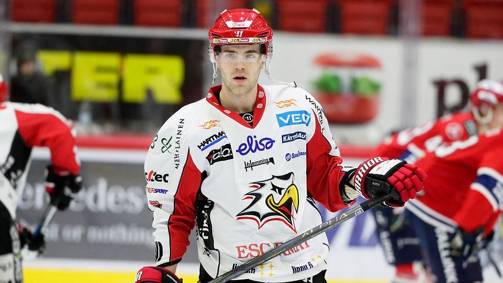 William Wrennille tuomittiin ulosajo perjantain ottelussa.